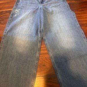 Hollister Blue Flare & Wide Leg Jeans